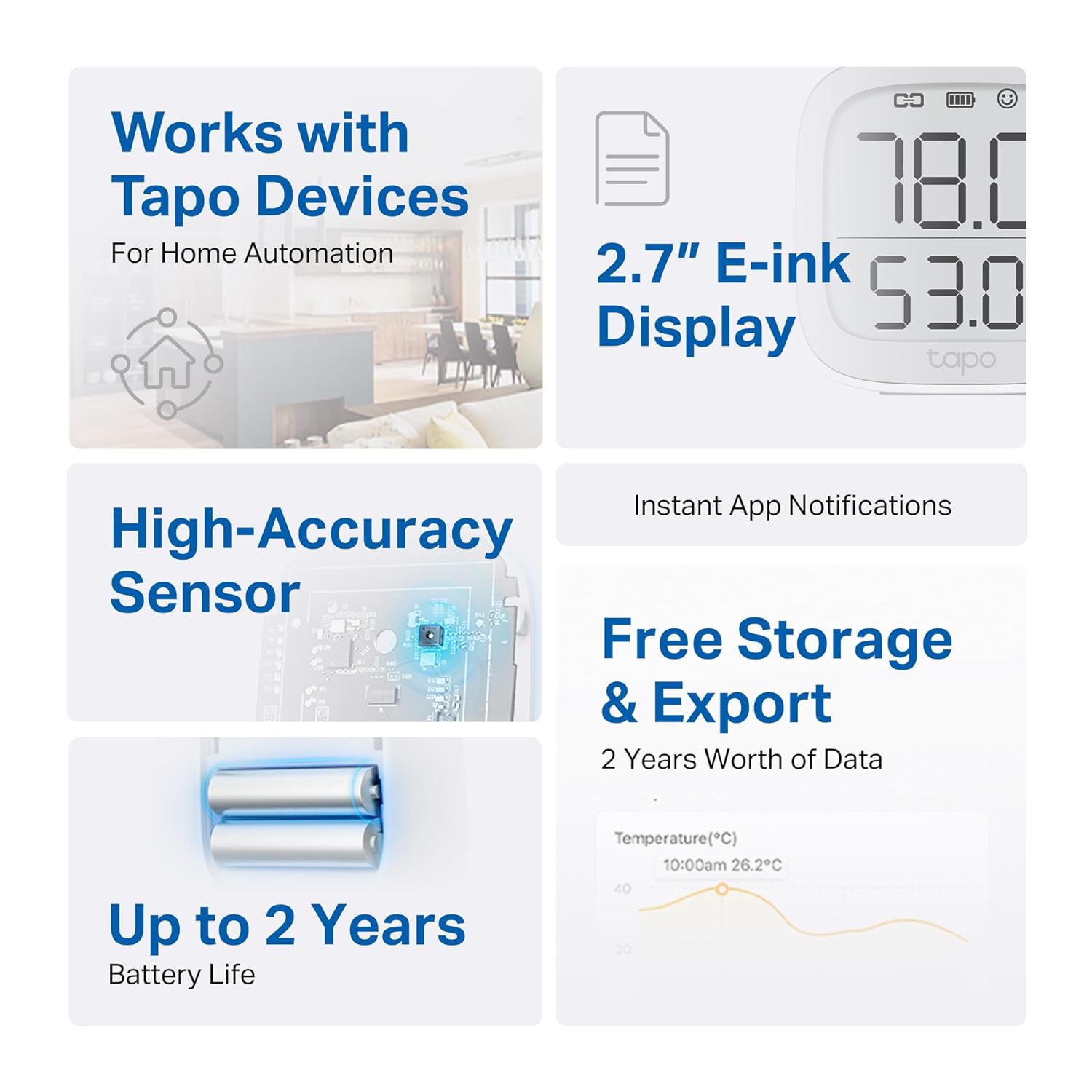 Tapo T315 Smart Temperature & Humidity Monitor