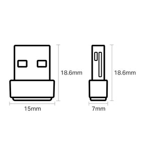 TP-Link Nano AC600 USB Wifi Adapter(Archer T2U Nano)- 2.4G/5G Dual Band Wireless Network Transceiver for PC Desktop, Travel Size, Supports Windows 11,10, 8.1, 8, 7, XP / Mac OS X 10.9-10.14