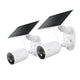 SolarCam 2K QHD Wireless Camera with Solar Panel,  Tapo C425 Kit 2-Pack