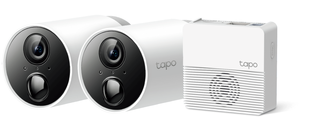 Tapo Smart Wire-Free 1080P Security Camera System, 2-Camera System (Tapo C400S2)