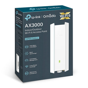 TP-Link Omada AX3000 Indoor/Outdoor WiFi 6 Access Point EAP650-Outdoor - NFR