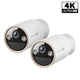 MagCam 4K Ultra HD Battery Powered Camera, Tapo C460 2-Pack