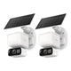 2K Floodlight Solar 360° Pan/Tilt Security Camera, Tapo C615F Kit 2-Pack
