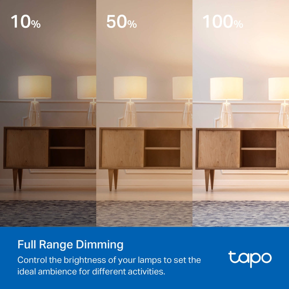 Tapo P135 KIT Smart WiFi Lamp Dimmer Kit, Matter-Certified