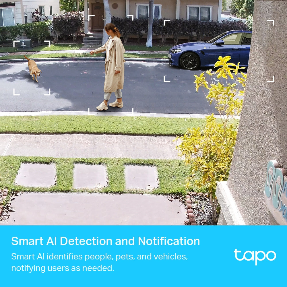 Tapo Smart Wire-Free 1080P Security Camera System, 2-Camera System (Tapo C400S2)