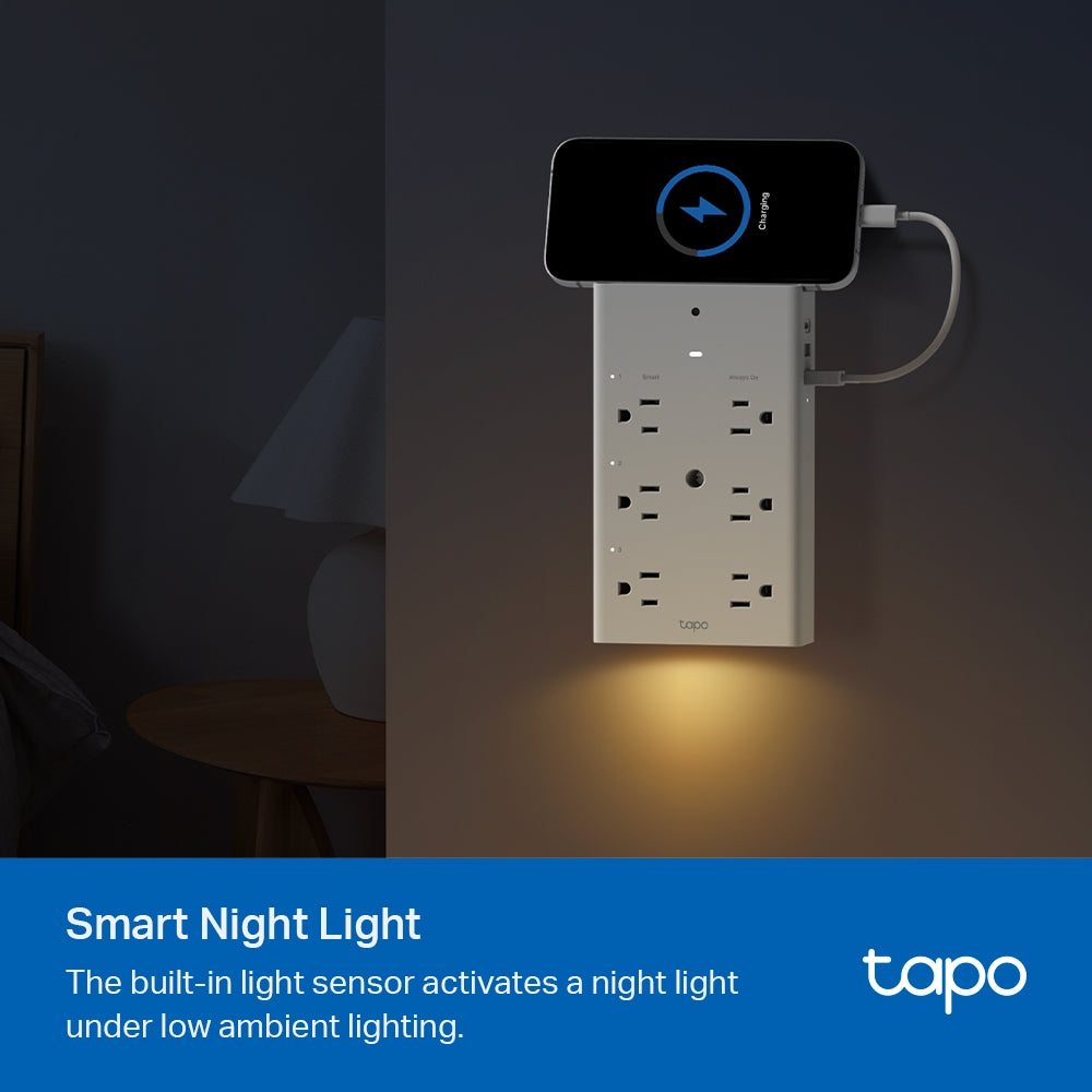 Tapo P306 Smart Plug WiFi Outlet Extender, Surge Protector