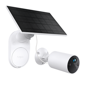 Tapo Wire-Free Indoor/Outdoor 1080P Full HD Solar-Powered Security Camera Kit with IP65 Waterproof Protection