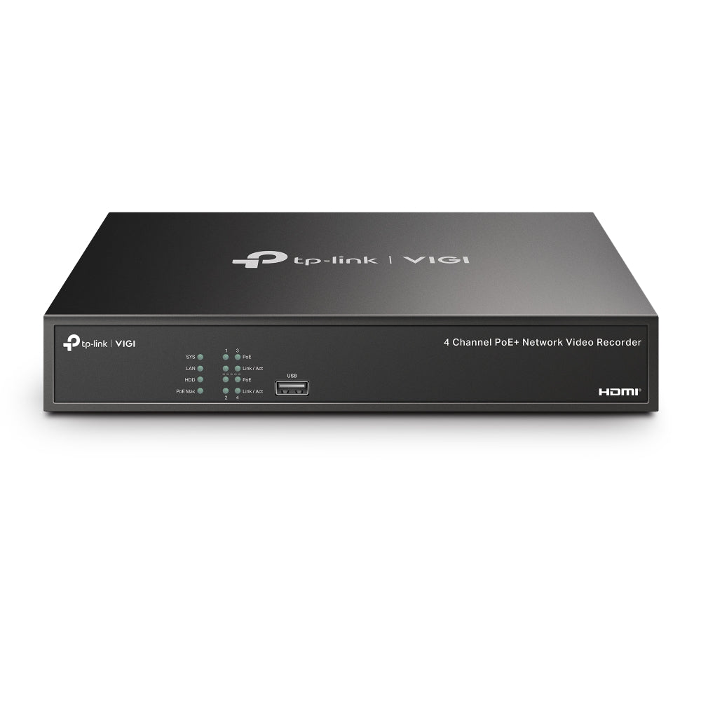 VIGI 4 Channel PoE+ Network Video Recorder NFR