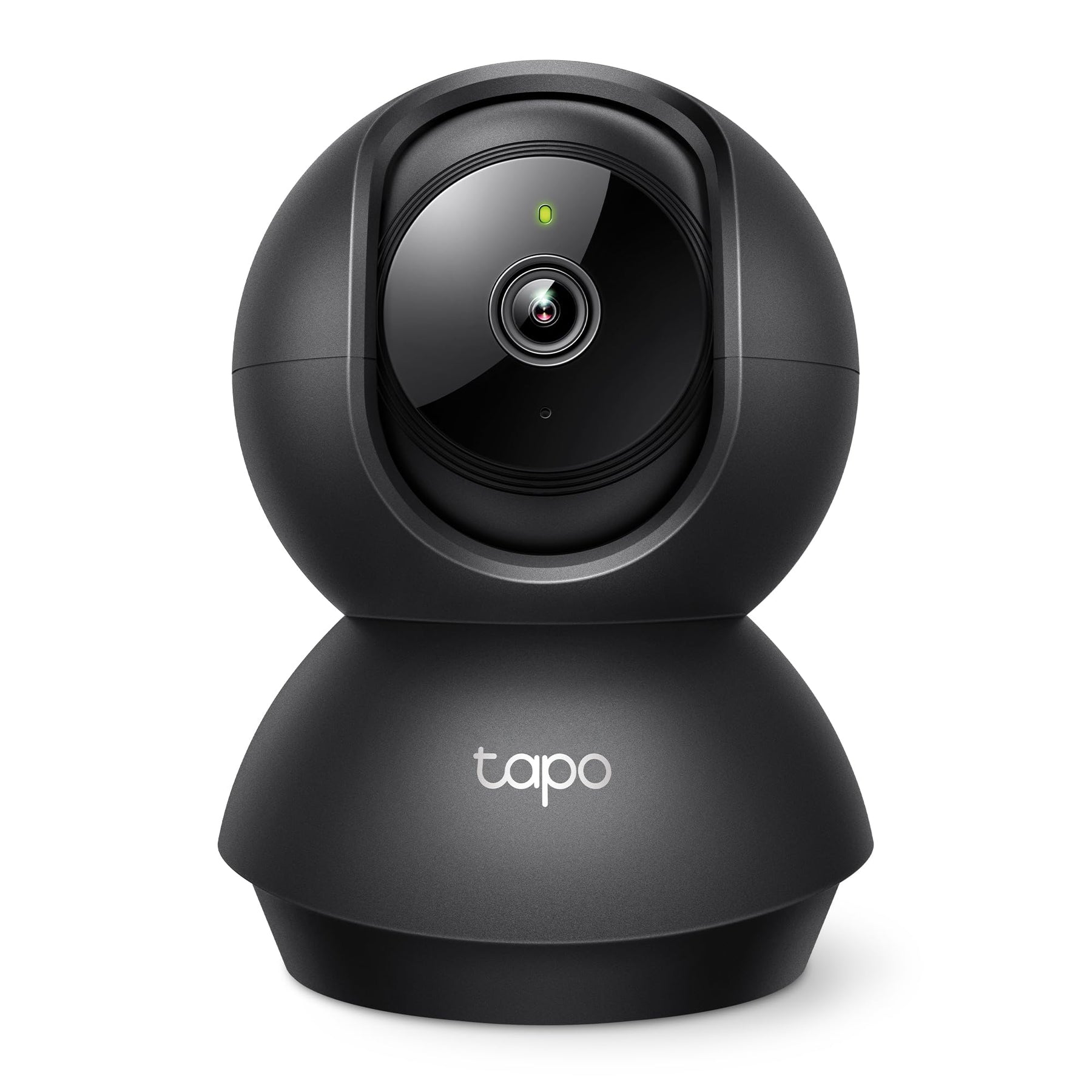 TP-Link Tapo 2K Pan/Tilt Indoor Security Camera, Pet Camera | Motion Detection & Tracking | 2-Way Audio | Cloud & SD Card Storage | Works w/ Alexa & Google Home | Black (Tapo C211)