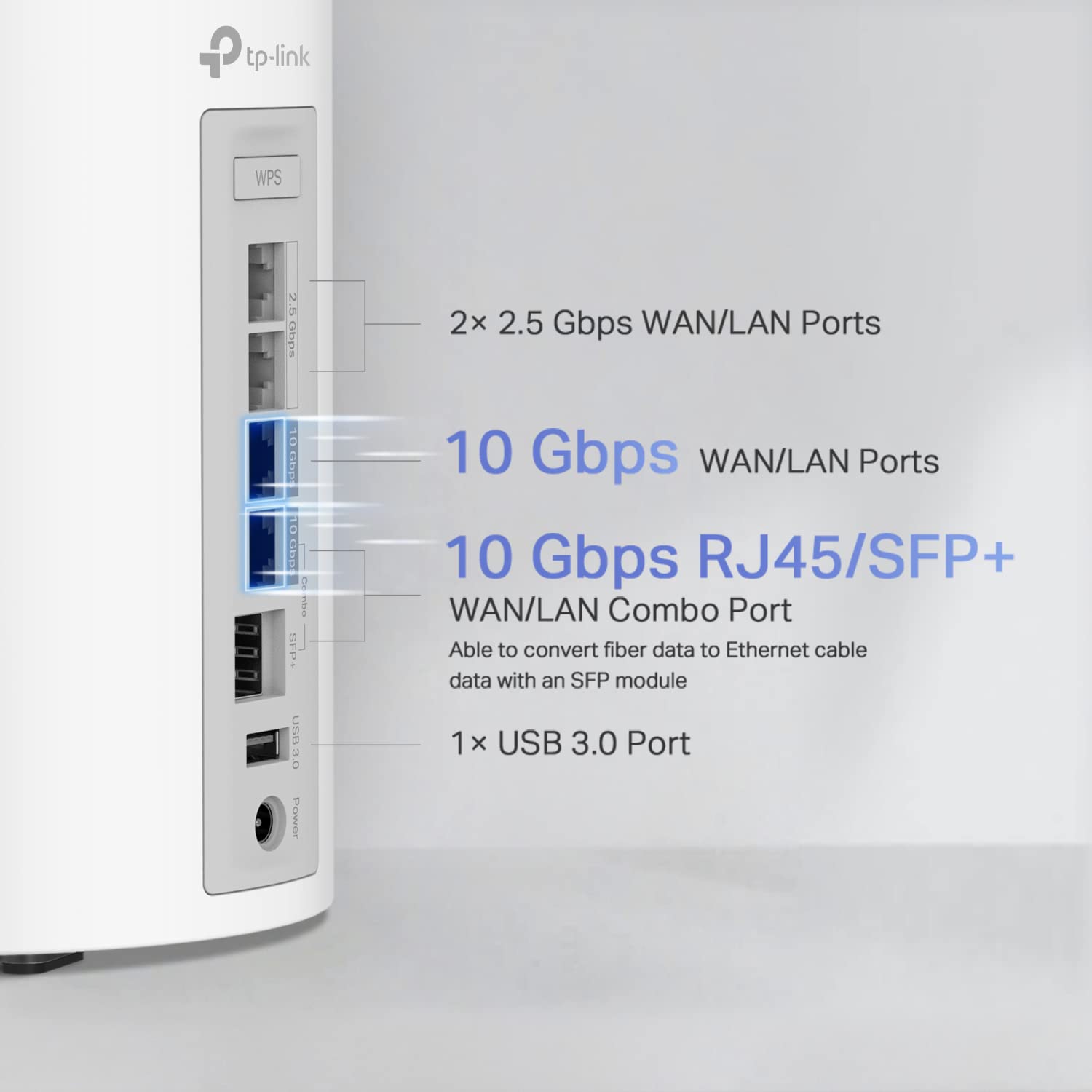 TP-Link Deco AXE5400 Tri-Band WiFi 6E Mesh System(Deco XE75 Pro) - 2.5G WAN/