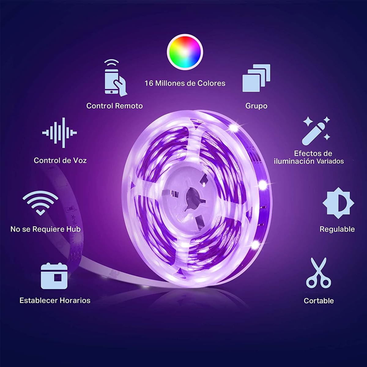 TP-Link Smart Wi-Fi Light Strip, Multicolor Tapo L930-5