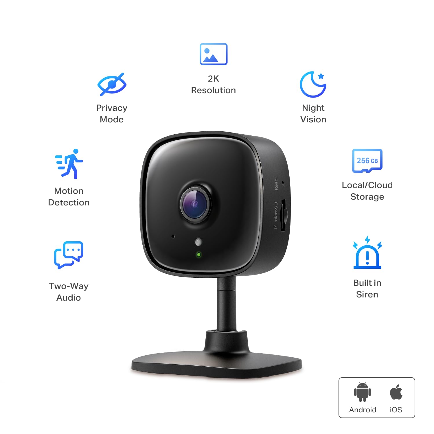 Tapo Caméra Surveillance WiFi intérieure Tapo C1…